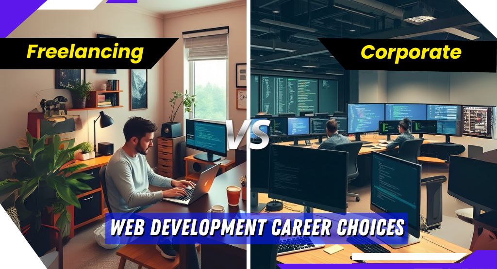 Freelancing vs. Corporate: Web Development Career Choices